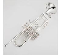 Strumento Tromba Professionale Tromba D'argento Pipa B Strumento Piatto Tromba In Ottone Strumenti In Ottone