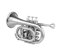 Strumento Tromba Professionale Tromba In Sib Mini Tromba Tascabile Con Borsa Per Il Trasporto Guanti Strumento In Ottone