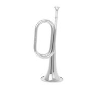 Strumento Tromba Professionale Tromba Ottone Rame Passo Tromba Strumento Musicale Strumenti In Ottone Per Principianti(Silver)