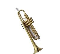 Strumento Tromba Tromba Professionale B-tone Superficie Placcata Oro Tromba Strumento A Tre Toni Tromba
