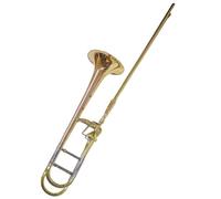Strumento Trombone Tenor Change Pitch Trombone Strumento Trombone A Pistone Conico Con Bocca A Campana In Rame Dorato