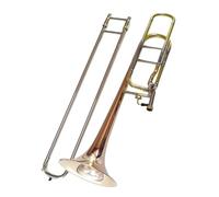 Strumento Trombone Tenore In Bronzo Fosforoso Cambia L'intonazione Del Trombone Da Si Bemolle A Fa Trombone Dello Strumento A Fiato