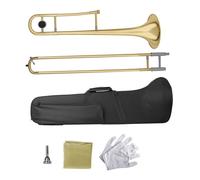 Strumento Trombone Trombone Tenore B Piatto Strumento A Fiato Trombone Laccato In Ottone Con Borsa In Tela Leggera