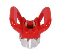 Strumento Universale di Ricambio per Sedile Ugello Protezione Punta Pistola Spruzzatore Airless per Vernice Rosso Nuovo