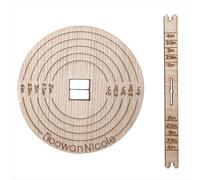 Strumento universale per la centratura dello stoppino della candela, adatto alla maggior parte dei barattoli e delle ricariche