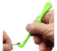 Strumento veloce per legare nodi - 10,9 cm, tipo di anello per nodi da , attrezzatura professionale per pescatori, leggero in polipropilene, annodatore manuale per avventure con mosche, facile da