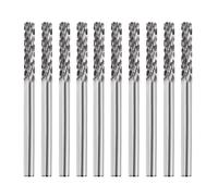 Strumento versatile per lavorazione metalli e non metalli set bava rotante 10 pz