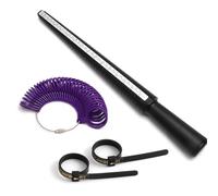 Strumento versatile per una valutazione accurata delle dimensioni delle dita, facilitando la corretta vestibilità a casa strumento per gioiellieri