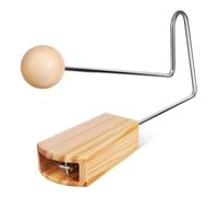 Strumento Vibraslap in Legno per Percussione, 1 Pezzo | Suono Risonante, Texture Ritmica, per Prove e Ensemble Latini, per Percussionisti e Batteristi
