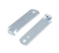 Strumento Zaundraht -span -Strumento versatile di cavo | 2x Tenditore di filo robusto per clip a T-Post | T-Post-clip Dispositivo e combustibile arrugginito per silvicoltura, pascolo, fattoria
