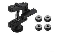 Strumento zigrinatura regolabile a cambio rapido per mini tornio, realizzato in acciaio al carbonio con ruote CR15, progettato per ridurre il carico sui cuscinetti del mandrino e fornire un controllo