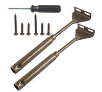 Strut per porta porta a molla RV Strut - Porta a molla in metallo caricata con gamba di per | Supporto di sollevamento pesante per accessori di modifica del supporto