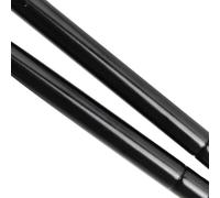 Struts Del Cofano Del Cofano Modificare Il Supporto Dell'ascensore Ammortizzatore Dell'asta Del Pistone Cilindri Per Jeep Per Wrangler JL 2018-2024 WEFOLCC(Black 1)