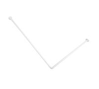 STRUTTURA ANGOLARE PER TENDA DOCCIA 80X170 VASCA BOX DOCCIA ALLUMINIO BIANCO