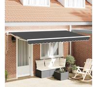 vidaXL Struttura della tenda Antracite 400 x 200 cm