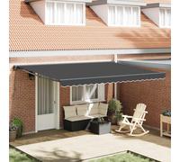 vidaXL Struttura della tenda Antracite 450 × 300 cm