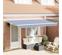 Struttura della tenda Blu e Bianco 350 x 200 cm