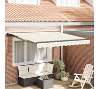 vidaXL Struttura della tenda Crema 300 x 250 cm