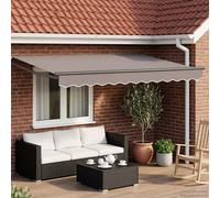 Struttura della tenda elettrica retrattile Antracite 3,5 x 2 m