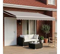 Struttura della tenda elettrica retrattile Bianco 4 x 2 m