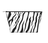 Struttura della tigre del Bengala, Borsa da toilette Borsa per trucco Borsa per cosmetici Borsa da toilette da viaggio portatile