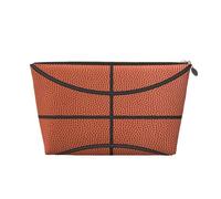 Struttura di pallacanestro, Borsa per il trucco Borsa per cosmetici Borsa da toilette da viaggio portatile Borsa da toilette