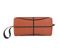 Struttura di pallacanestro, Borsa per il trucco Borsa per cosmetici Borsa da toilette da viaggio portatile Borsa per trucco Organizer