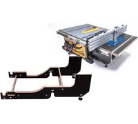 struttura di supporto del banco fresa per DeWalt DWE7492 small silver