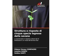 Struttura e risposta di cinque specie legnose della savana: a crescita lenta in risposta a diversi tipi di fertilizzanti in un vivaio del Burkina Faso
