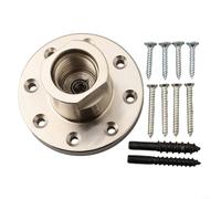 Struttura in acciaio rinforzato su questo mandrino per tornio per la lavorazione del legno perfettamente progettato a una dimensione di 7,6 cm