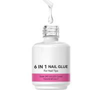 Struttura in gel per unghie, creatore di gel per unghie - Glue per manicure,6 in 1 edificio Gel Primo Rinforzante Adesivo per il salone domestico Manicure da donna