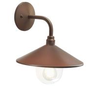 Sovil Illuminazione Applique da esterno Spectre 60 W E27 cm 29x33x13 Corten