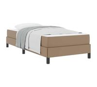 Struttura letto Cappuccino Tessuto 90x200 cm matrimoniale con telaio Multi-Zone Comfort design elegante e moderno per camera da base robusta e stabile con rivestimento tessuto con testiera imbottita