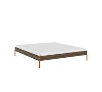 Struttura letto Core 180x200 Marrone carruba/ Arancione solare