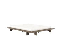 Struttura letto Japan 160x200 color marrone carruba