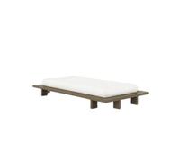 Struttura letto Japan 90x200 color marrone carruba