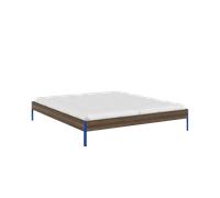 Struttura Letto Karup Core 180x200 Carob Brown/Vivid Blue