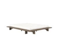 Struttura Letto Karup Japan 160x200 Color Marrone Carruba
