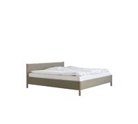 Struttura Letto Veng 180x210 Re-Wool 218/Rovere Trattato con Sapone