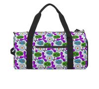 Struttura molecolare evoluzione medica vita divertente borsa da palestra con scomparto per scarpe borsone da viaggio borsa da viaggio Weekender Pernottamento Borsa da yoga