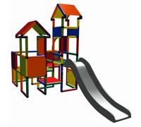 Struttura per Arrampicarsi move and stic Moritz con Scivolo 6524 Torretta Gioco