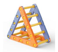 Struttura per arrampicata per bambinii, scaletta da arrampicata treppiede in plastica per bambini, set di gioco Montessori per intern (Triangle Crawler)