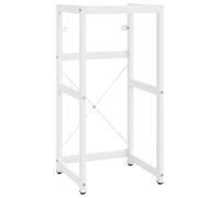 Struttura per Lavabo da Bagno Bianca 40x38x83 cm in Ferro