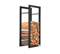 Struttura per legna da ardere KADAX, in acciaio, supporto per legna da...