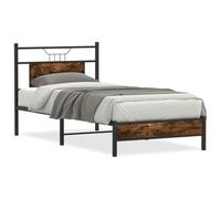 Struttura per letto in legno massello, 80 x 200 cm, senza materasso, design moderno, stabile telaio per il sonno per adulti, facile da montare