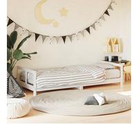 Struttura per letto per bambini Larryhot bianca 80x200 cm in legno massello di pino, un regalo ideale per i bambini I bambini del rêver un bellissimo rêve con il cadre de lit en bois pour enfants. Dot