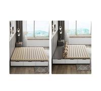 Struttura per materasso Queen con doghe in legno, pieghevole, facile da montare, per camera da letto e soggiorno (135 x 190 cm)