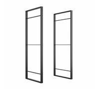 Struttura per Scaffale Lader H830 Verniciato Nero Acciaio Emuca