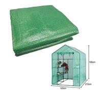 Struttura robusta rivestita in PVC che consente la crescita di successo di varie