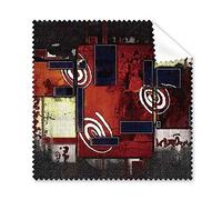 Struttura Room Dark graffiti kunst-malerei occhiali panno di pulizia Gift Phone Screen Cleaner 5PCS